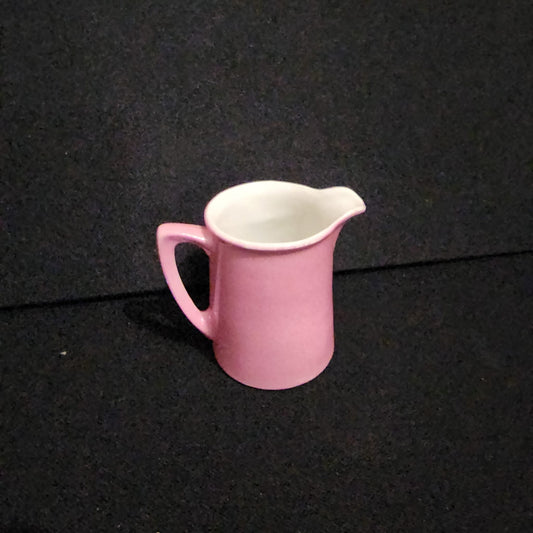 VINTAGE PINK THREE CROWN CHINA CREAMER