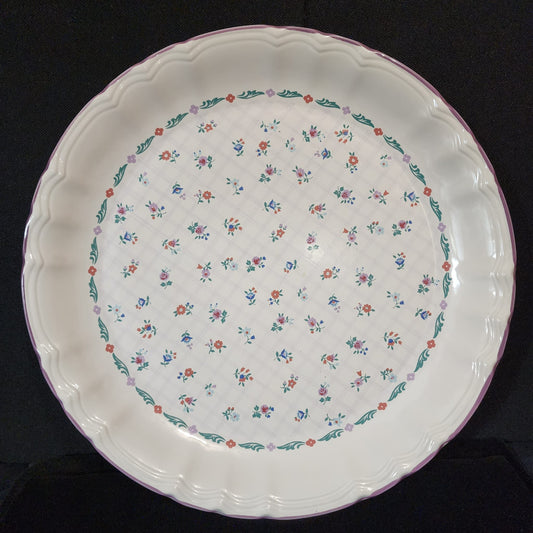 Rare Mikasa Calico Chintz Dinner Plate