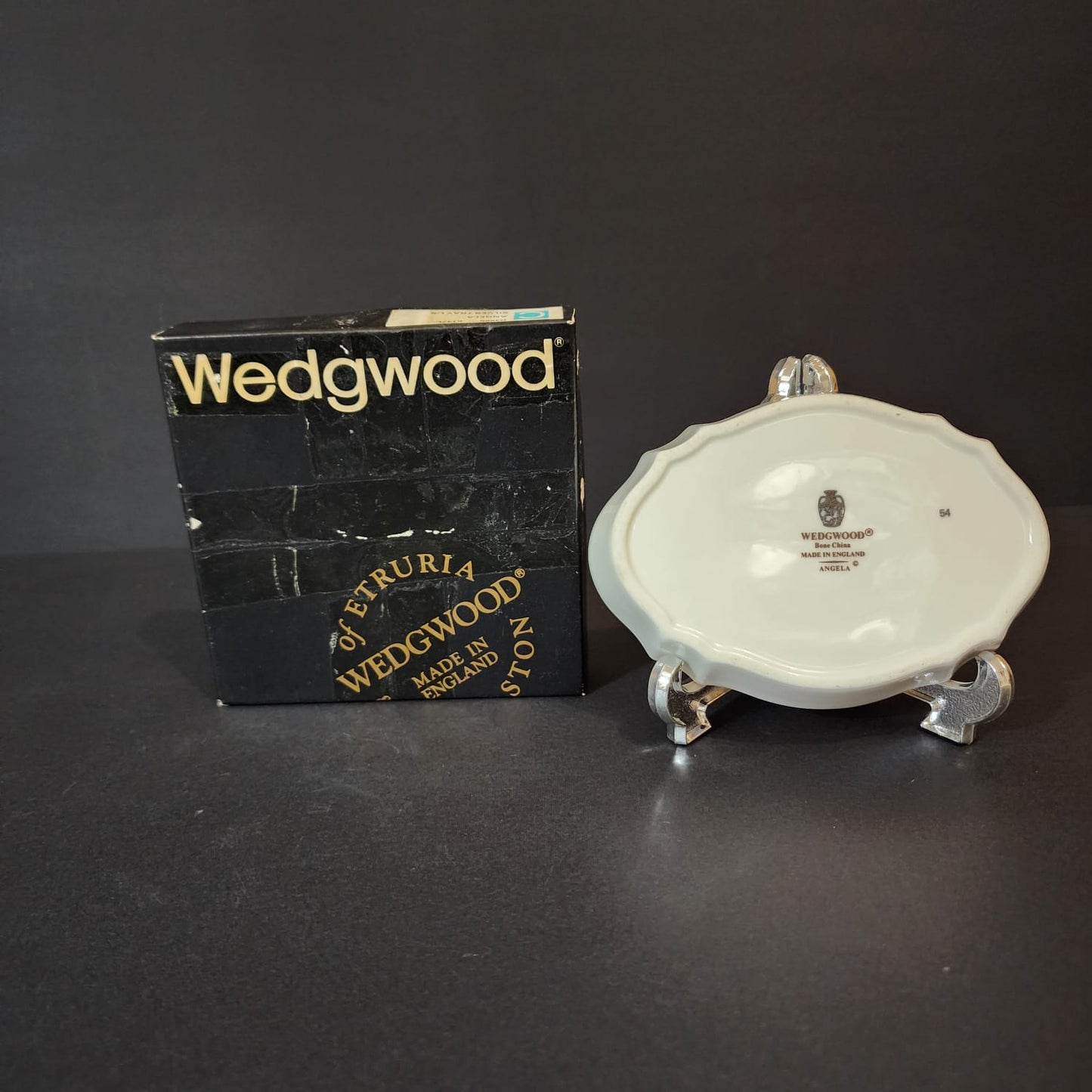 WEDGWOOD ANGELA SILVER TRAY