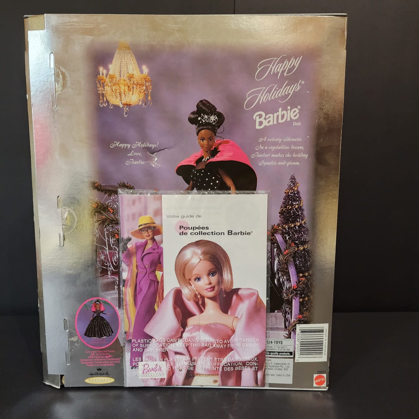 Vintage Happy Holiday Barbie African American Special Edition 1998