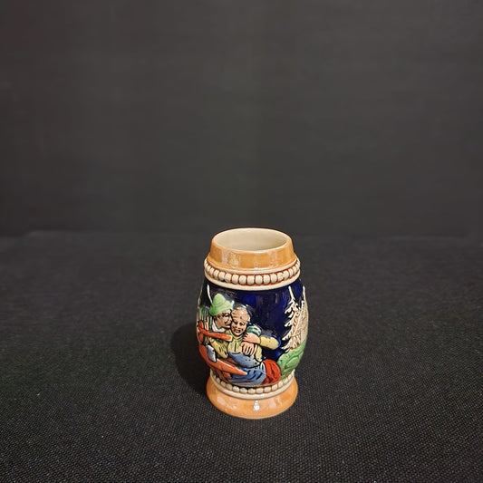 Vintage German Stein Frohsinn Und Heiterkeit Willkommen Allezeit