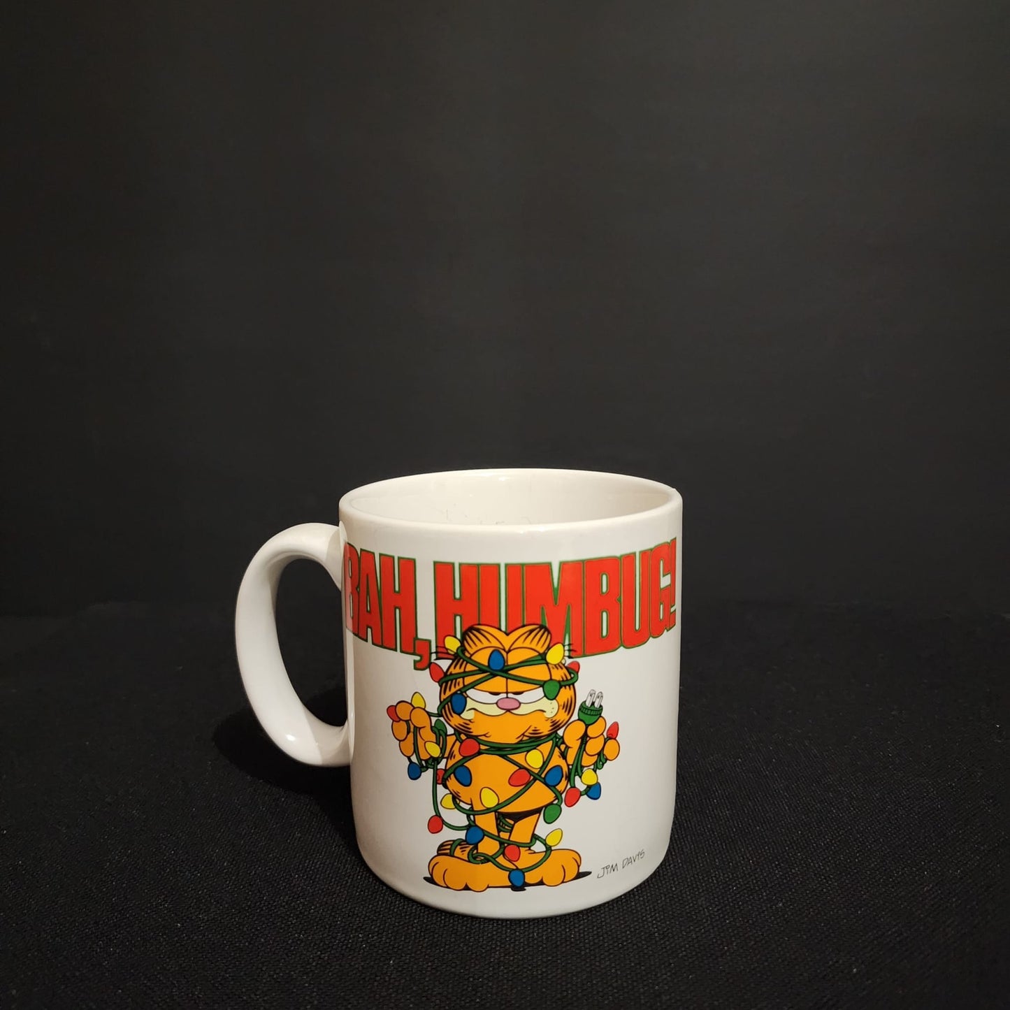 Vintage Garfield 1978 Jim Davis Large Ceramic Mug