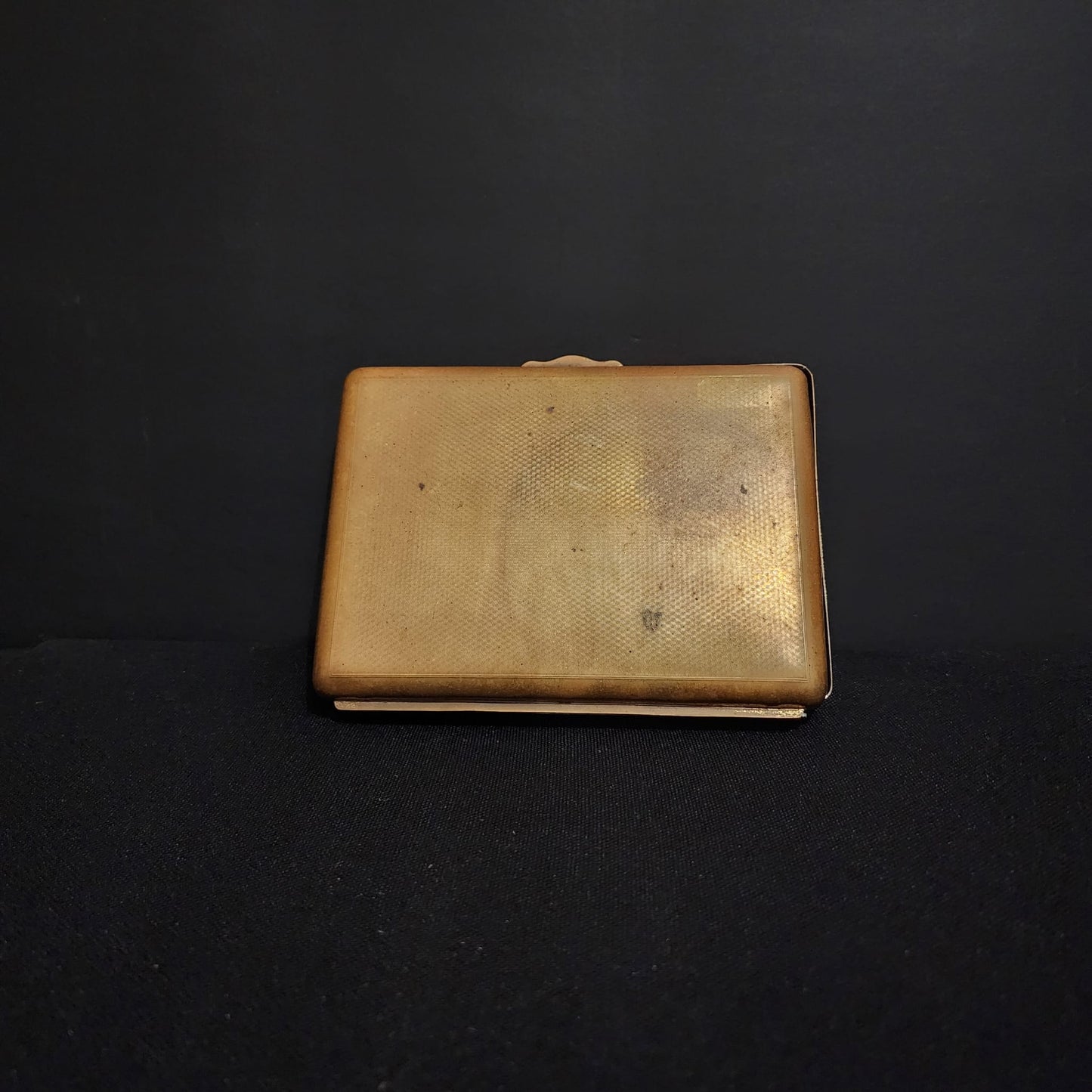 VINTAGE STATE EXPRESS CIGARETTES BOX, BRASS, BOX 1950s