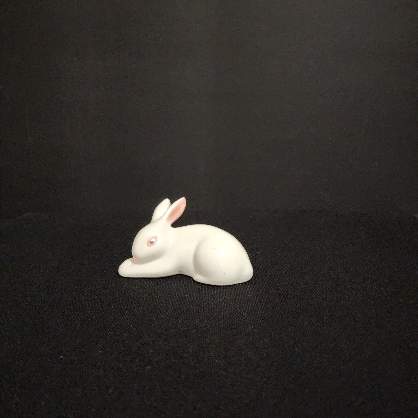 Porcelain Rabbit Bunny Figurine