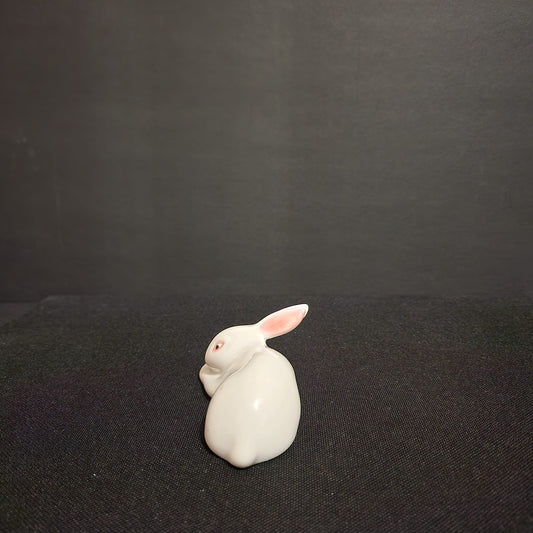 Porcelain Rabbit Bunny Figurine