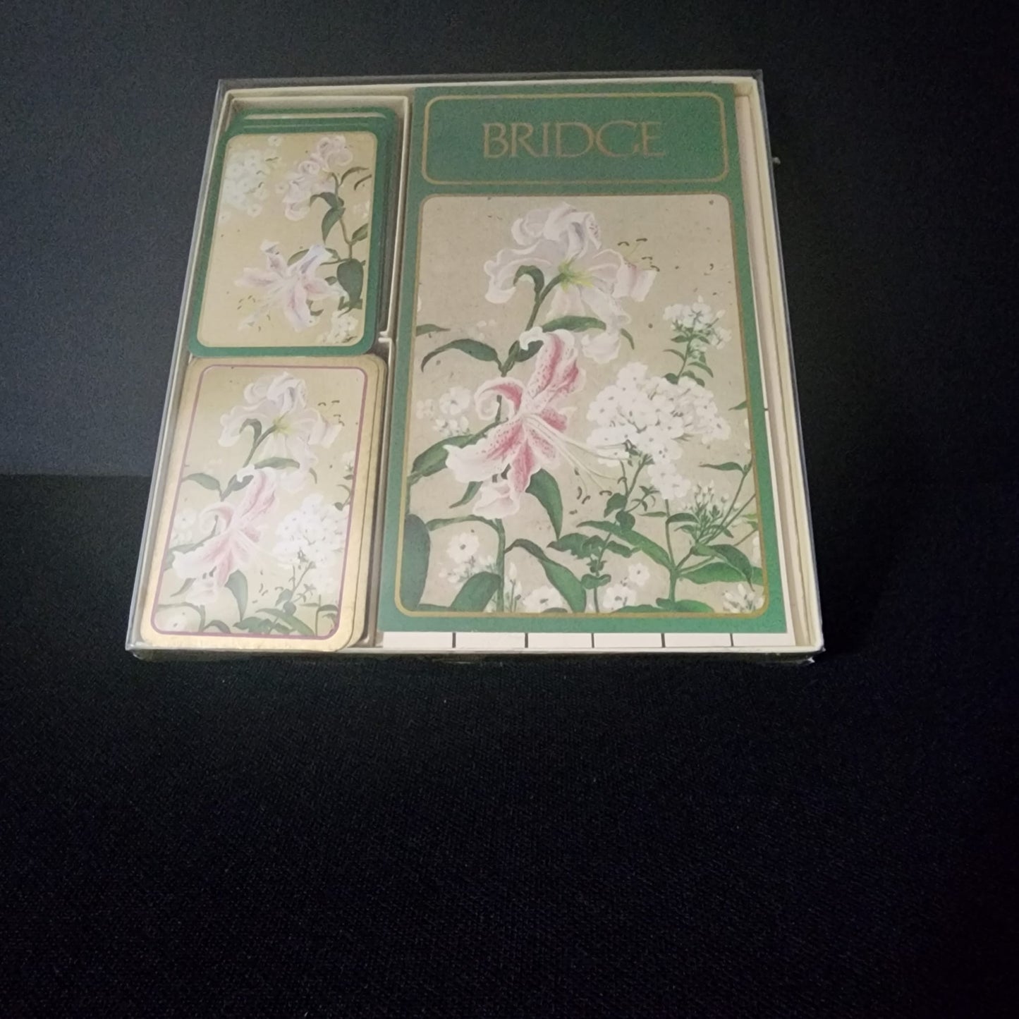 Vintage Bridge Cards Set