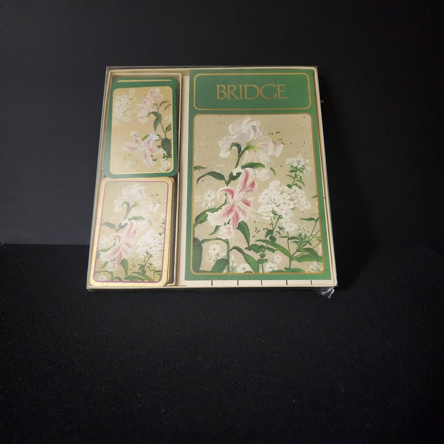 Vintage Bridge Cards Set